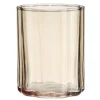 Verre haut automne en verre orange Ø7xH9cm < Gifi Outlet