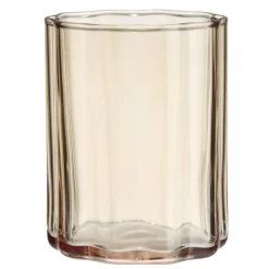 Verre haut automne en verre orange Ø7xH9cm < Gifi Outlet