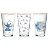 Verre haut x3 Disney Stitch Noël 300ml