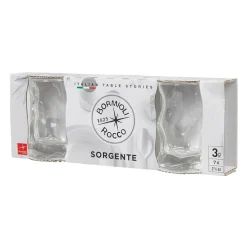 Verre à liqueur Bormioli Rocco Sorgente x3 < Gifi