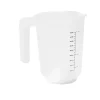 Verre mesureur 500ml plastique blanc transparent