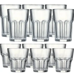 Verre mojito x12 en verre transparent 25cl et 33cl