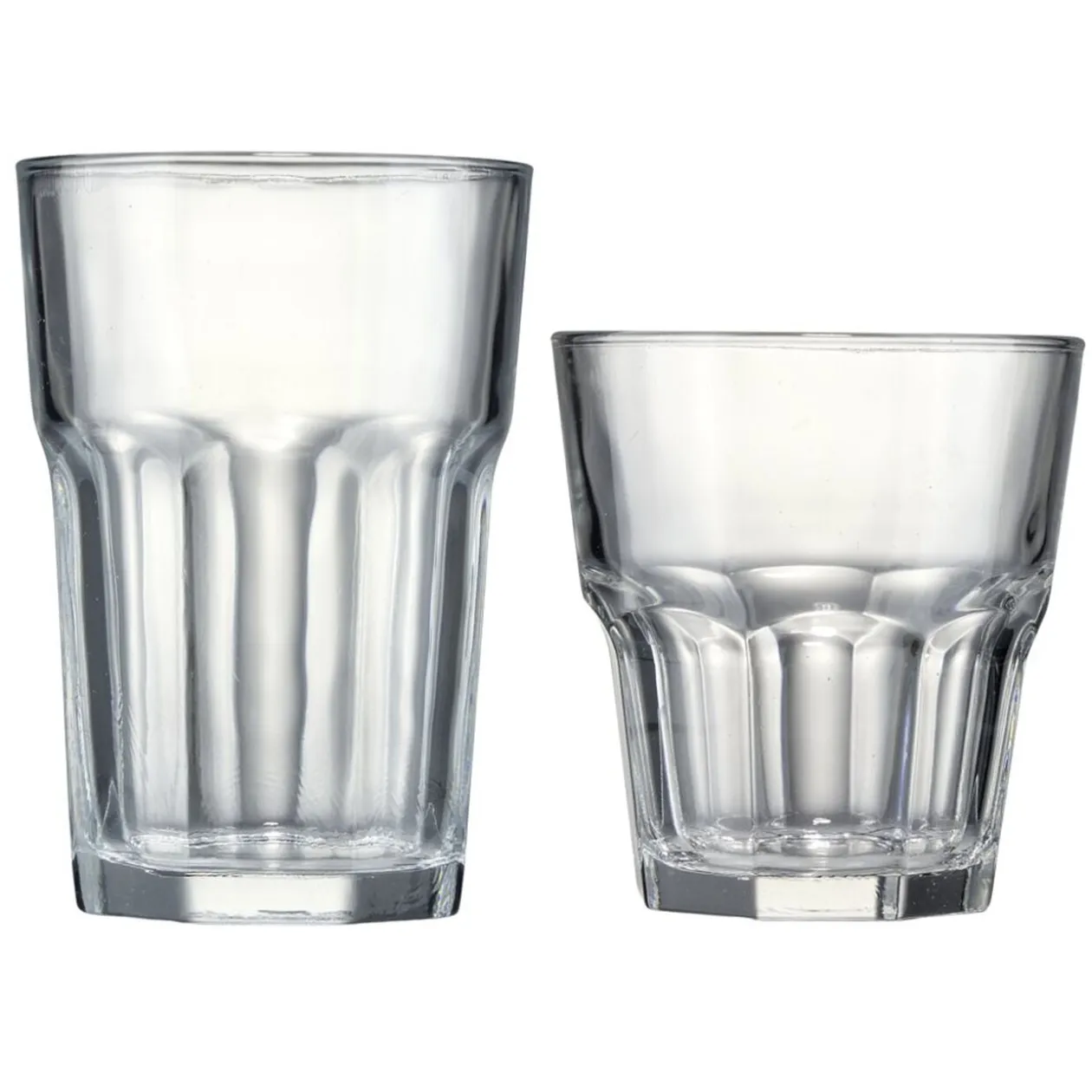 Verre mojito x12 en verre transparent 25cl et 33cl