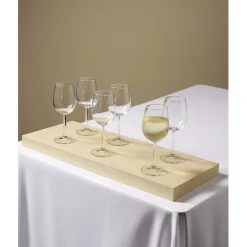 Verre à pied transparent 46cl x6