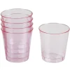 Verre shooter coloré x20