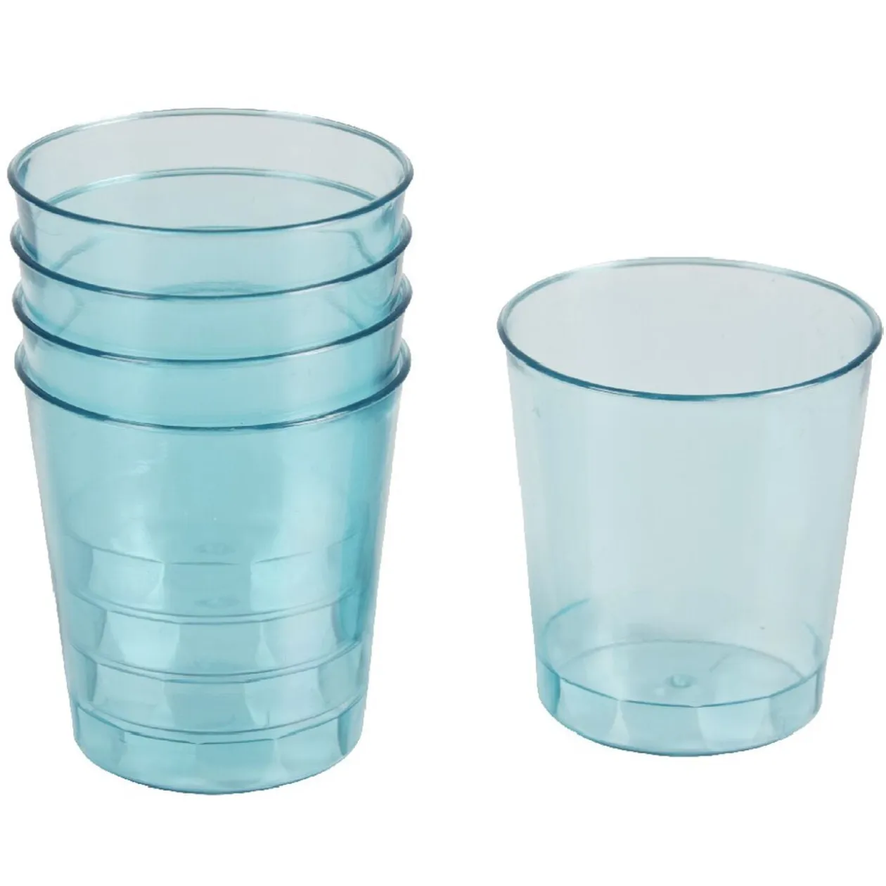 Verre shooter coloré x20