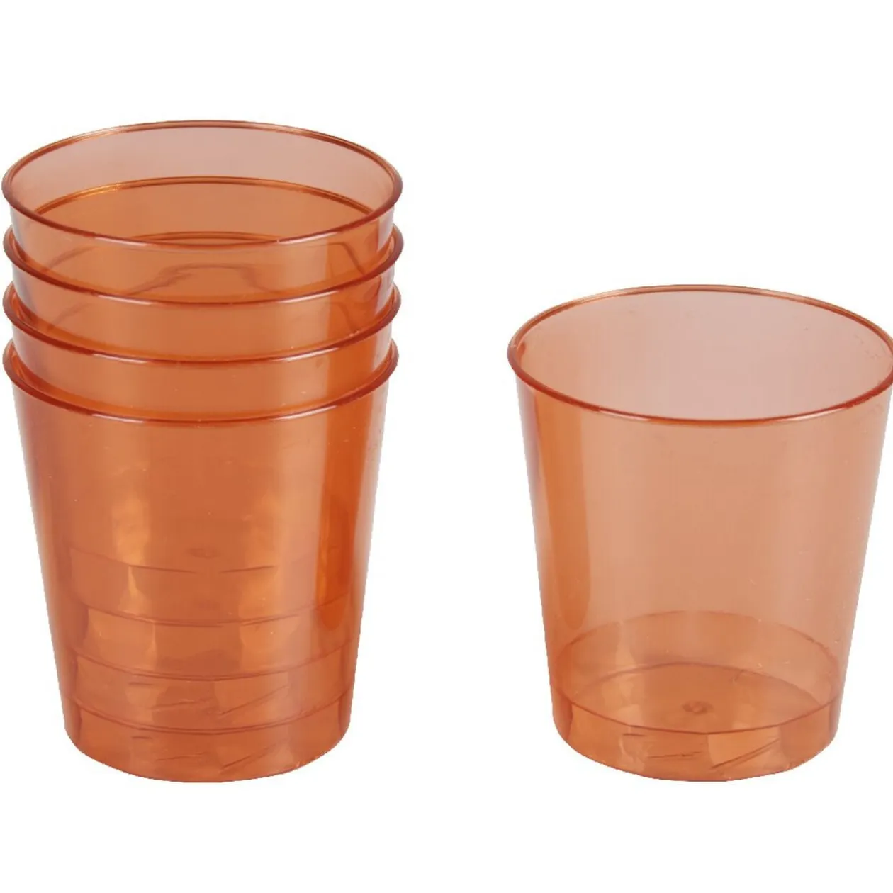Verre shooter coloré x20