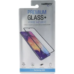 Verre trempé incurvé pour Samsung A50 transparent