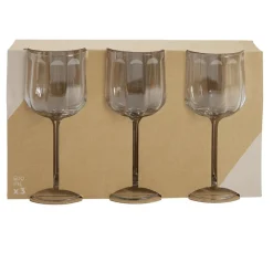 Verre à vin x3 rond verre 500ml