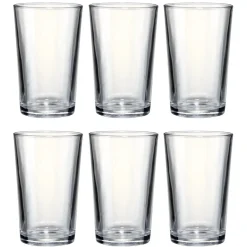 Verre x6 Duralex 20cl en verre transparent Ø7xH10cm < Gifi Clearance