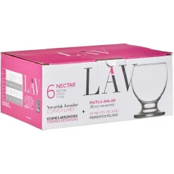 Verrine LAV en verre transparent 21,5 cl x6 < Gifi Clearance