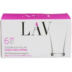 Verrine LAV en verre transparent 14 cl x6 < Gifi Clearance