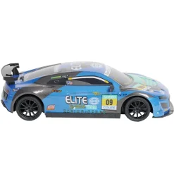 Véhicule de course radiocommandé bleu 21x9xH6cm < Gifi Sale