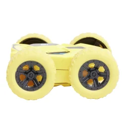 Véhicule à friction grosses roues en plastique 8x8xH3,8cm (4 modèles) < Gifi New