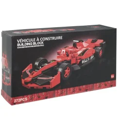Véhicule voiture ou moto à construire bloc plastique (4 modèles) < Gifi Best
