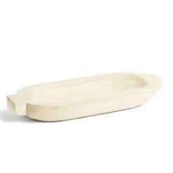 Vide poche bois beige 35x15x5cm