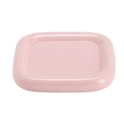 Vide-poche carré en céramique rose 13x13cm < Gifi Online
