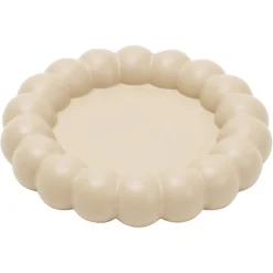 Vide poche rond bubble en ciment coloré Ø13,5xH2,5cm (3 modèles)