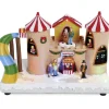 Village de Noël château animé lumineux musical 8 LED multicolore fixe < Gifi Discount