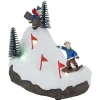 Village de Noël scène luge 14x10xH12cm < Gifi Outlet