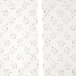 Vitrage blanc à fleurs 60X160cm x2 < Gifi Clearance