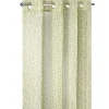 Voilage imprimé motif feuillage avec anneaux 140x240cm (2 modèles) < Gifi Sale