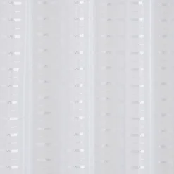 Voilage à motif rayures effet perle 140x240 cm