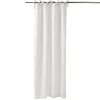 Voilage à nouettes polyester uni 140x240cm (2 modèles blanc ou rose)