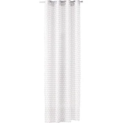 Voilage à oeillets imprimé géométrique 140x240cm < Gifi Best