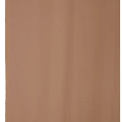 Voilage polycoton à pattes 140x240cm marron clair < Gifi Discount