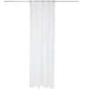 Voilage polyester 140x240cm frange blanc