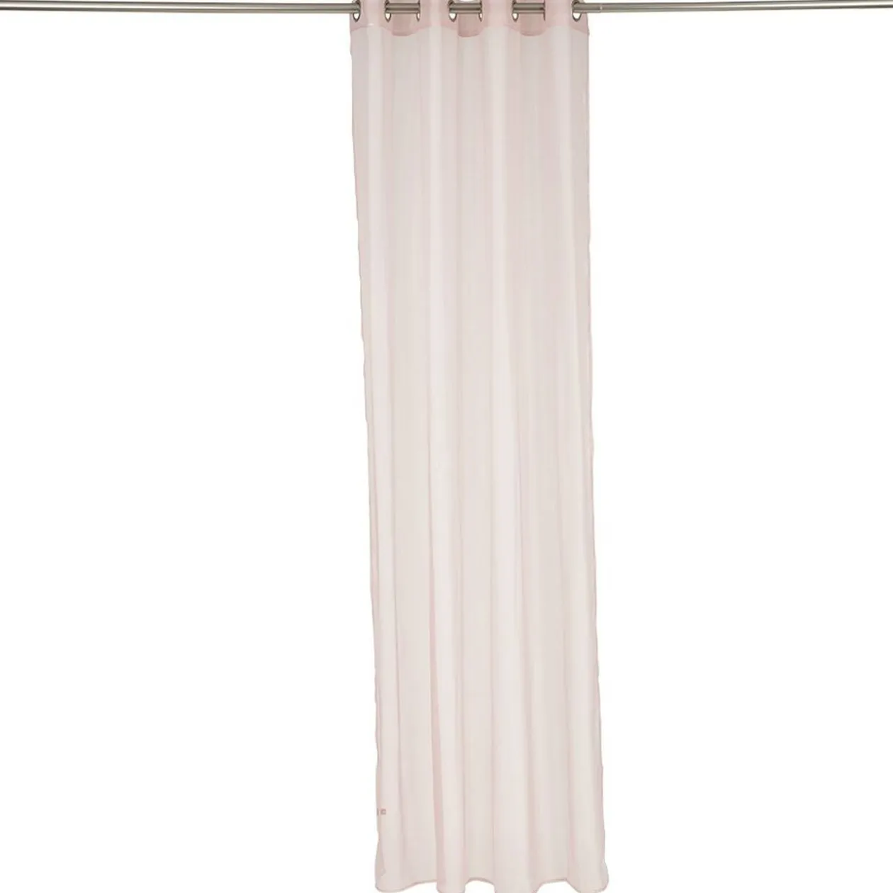 Voilage polyester 140x240cm rose