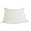 Voile d'ombrage carré ajouré Corse gris taupe 100% polyester 300x300cm