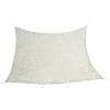 Voile d'ombrage carré ajouré Corse beige 100% polyester 300x300cm < Gifi