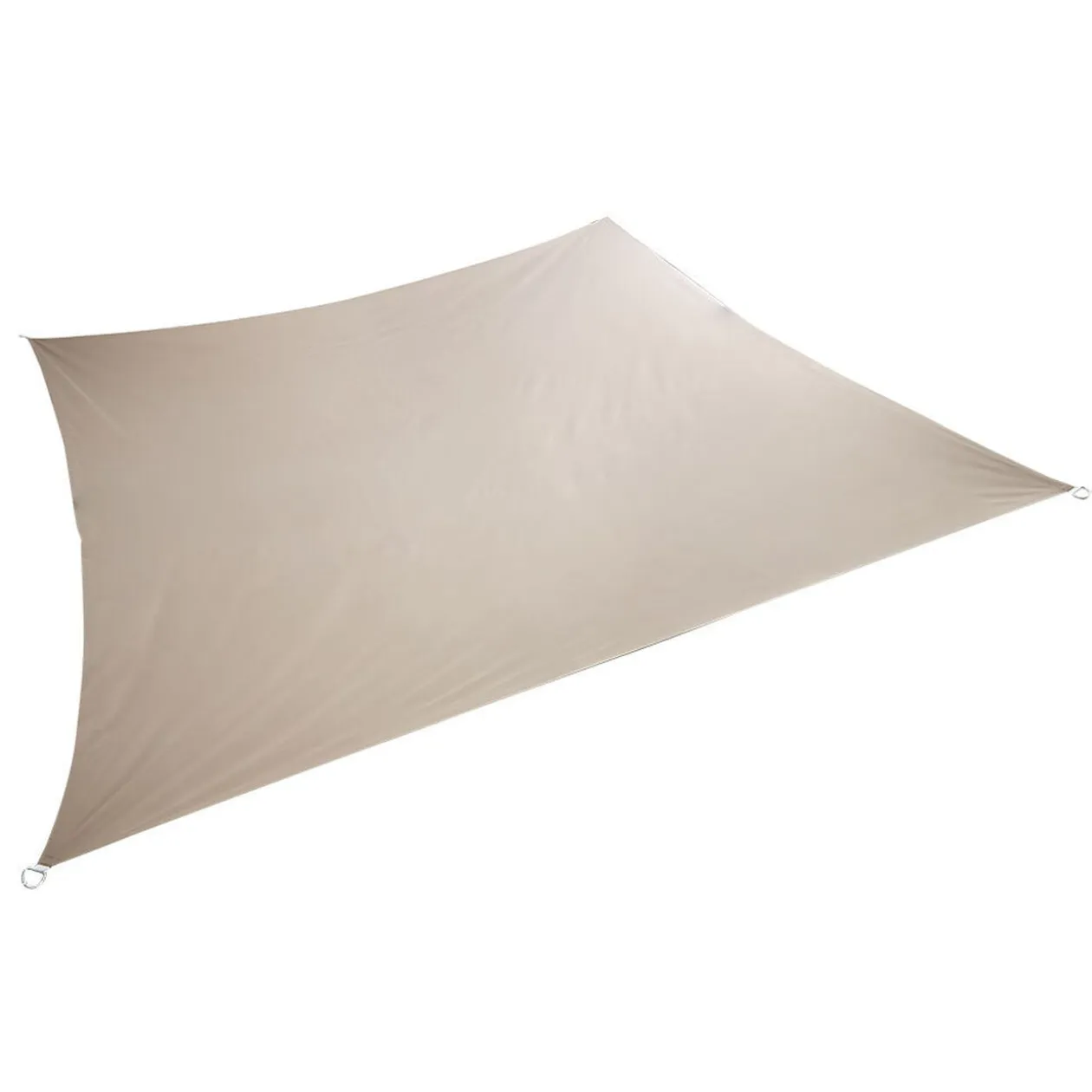 Voile d'ombrage carré Square taupe 290x290 cm
