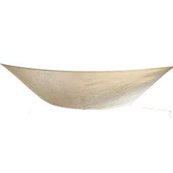Voile d'ombrage rectangulaire Gala en jute 300x400cm