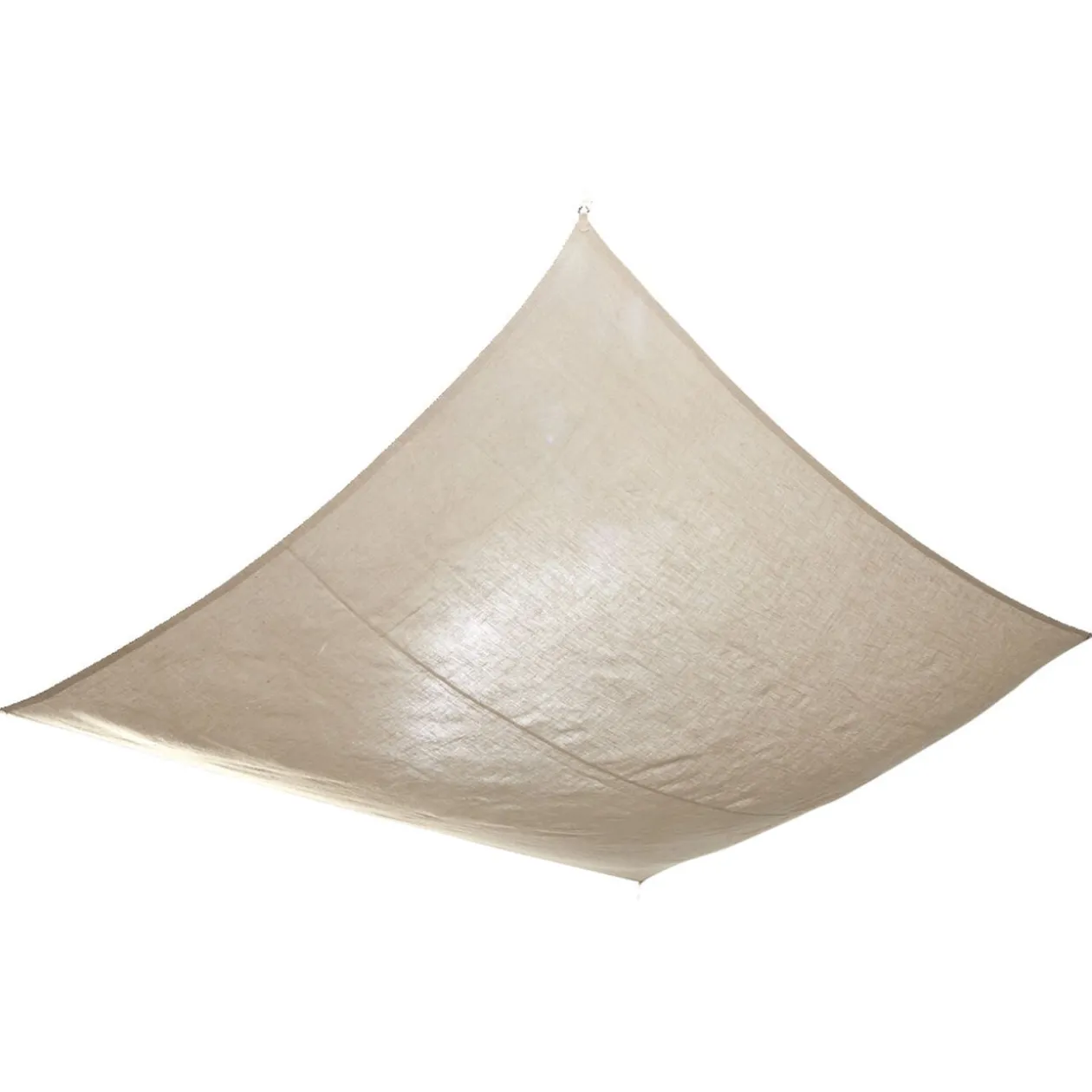 Voile d'ombrage rectangulaire Gala en jute 300x400cm