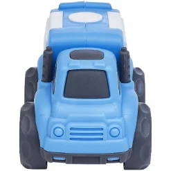 Voiture de police plastique bleu 10x6,5xH7 cm < Gifi Discount