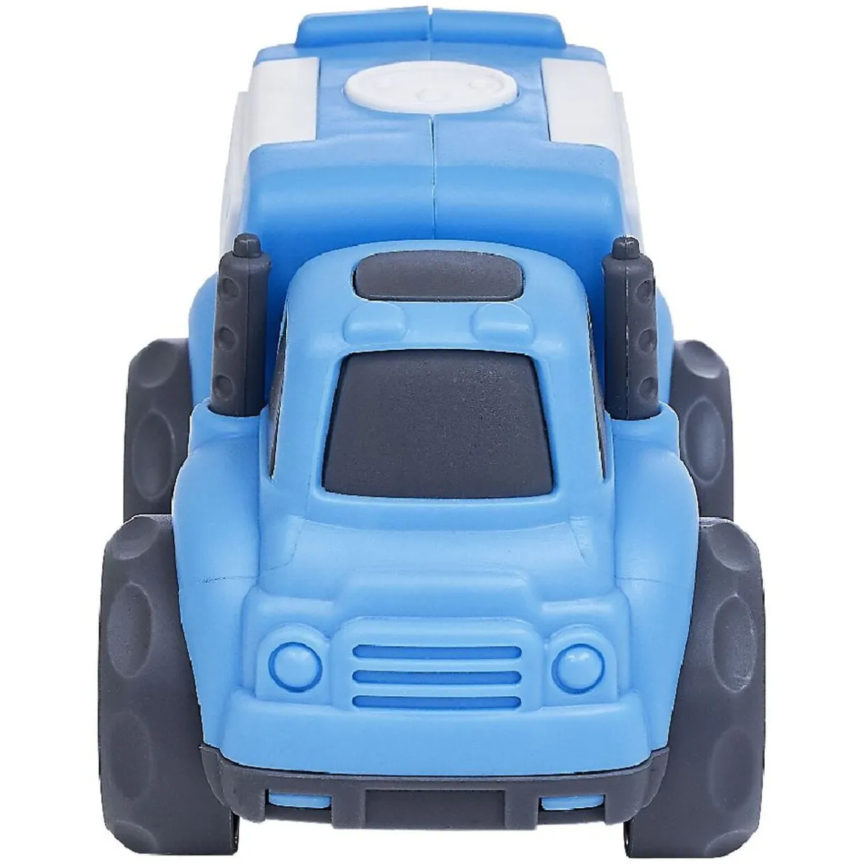 Voiture de police plastique bleu 10x6,5xH7 cm < Gifi Discount