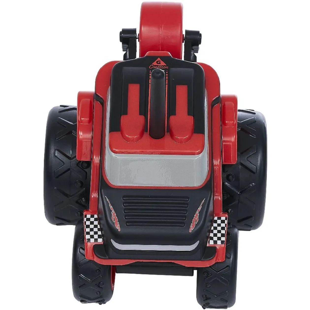 Voiture radiocommandée Drago 360° rouge