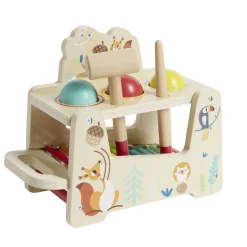 Xylophone marteau 2en1 en bois 7 pièces < Gifi Clearance