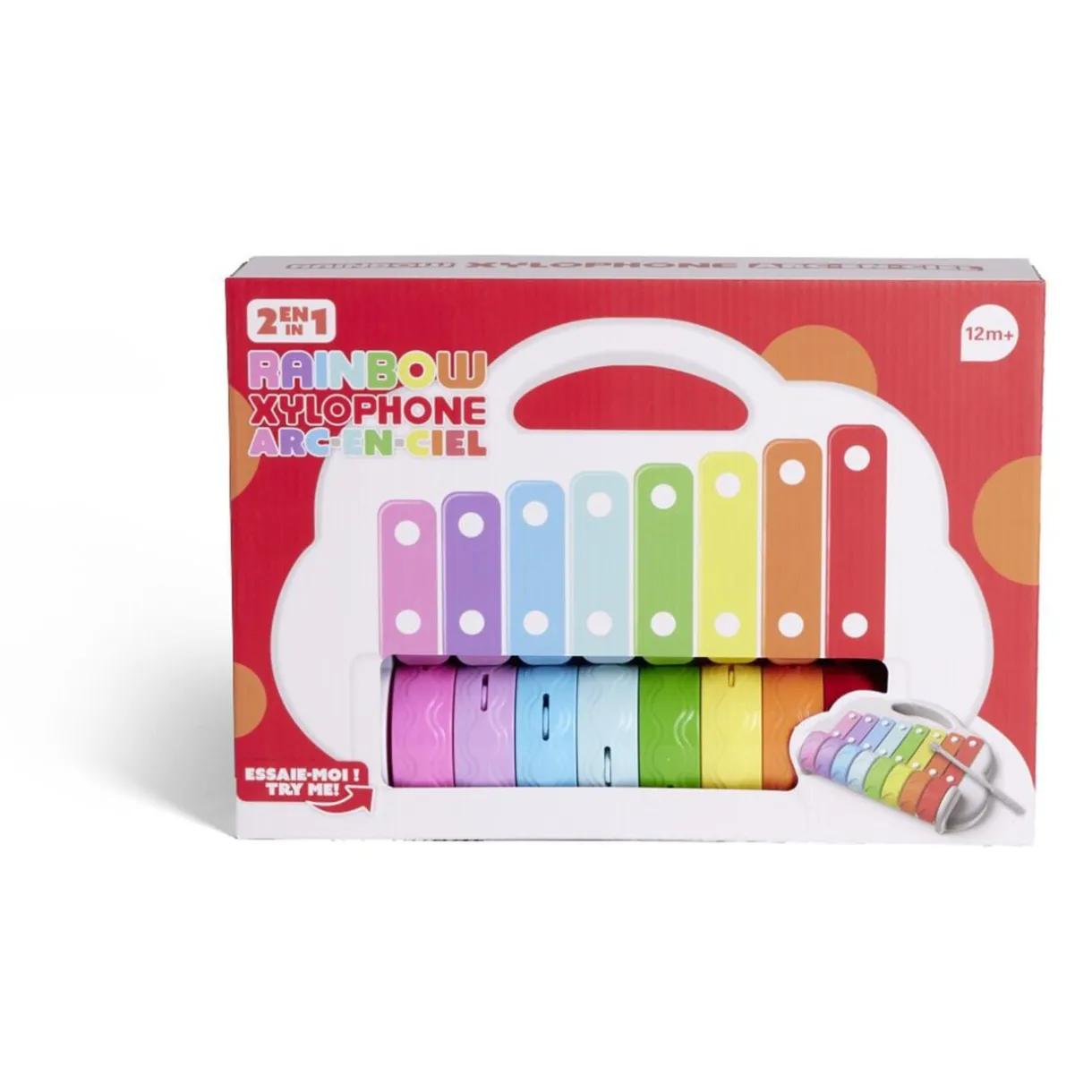 Xylophone multicolore métal et plastique 30,5x21,5xép7cm < Gifi Clearance